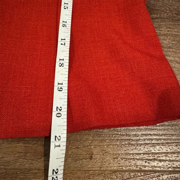 Handmade Red Blazer Jacket 3/4 Sleeve Stylish Button Detail Western 36" Bust - Picture 6 of 7